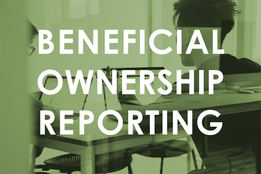 Beneficial ownership reporting fincen new rules