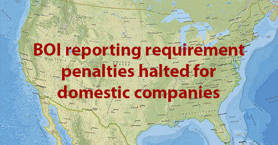 boi halted corporate transparency act accounting requirements compliance